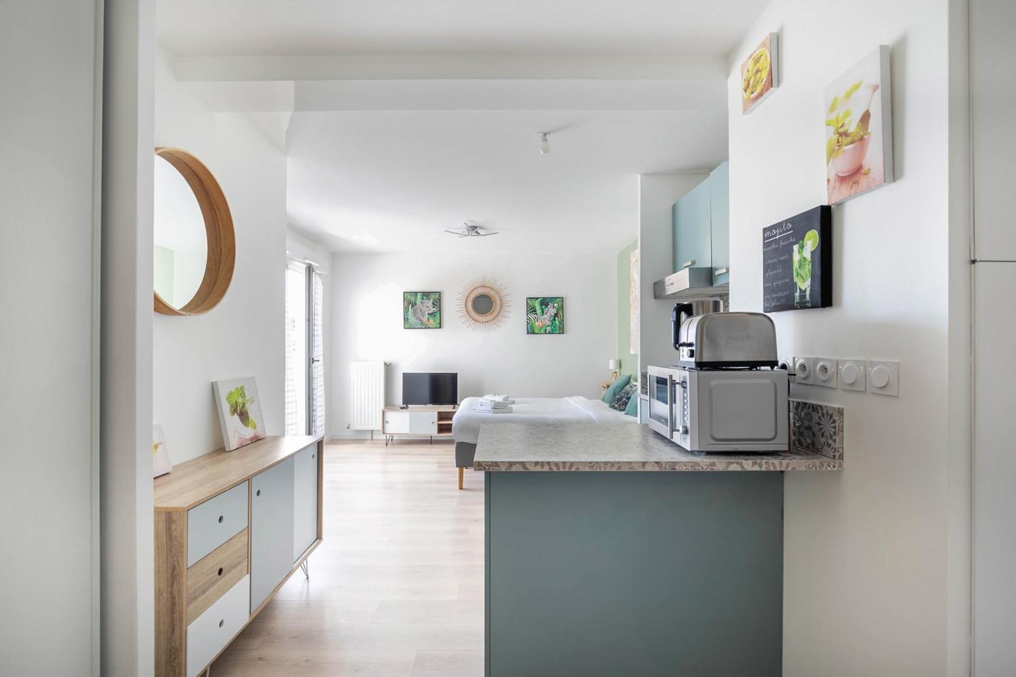 Studio 30 M2 Tout Confort - Rer A 3 Min, Acces Paris & Disneyland Villiers-sur-Marne Exterior photo
